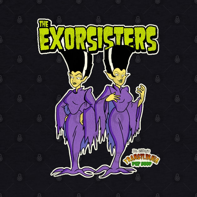 The Exorsisters - Dr Zitbag's Transylvania Pet Shop by darklordpug